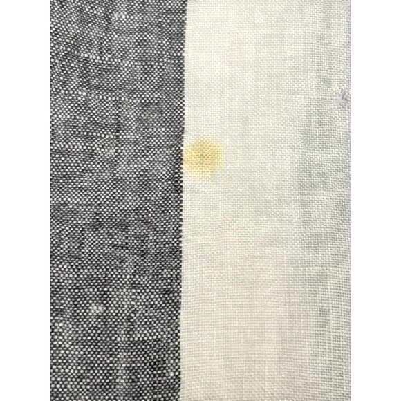 Christian Siriano Striped Linen Pants XL Black & White Comfortable Lightweight - Picture 7 of 7